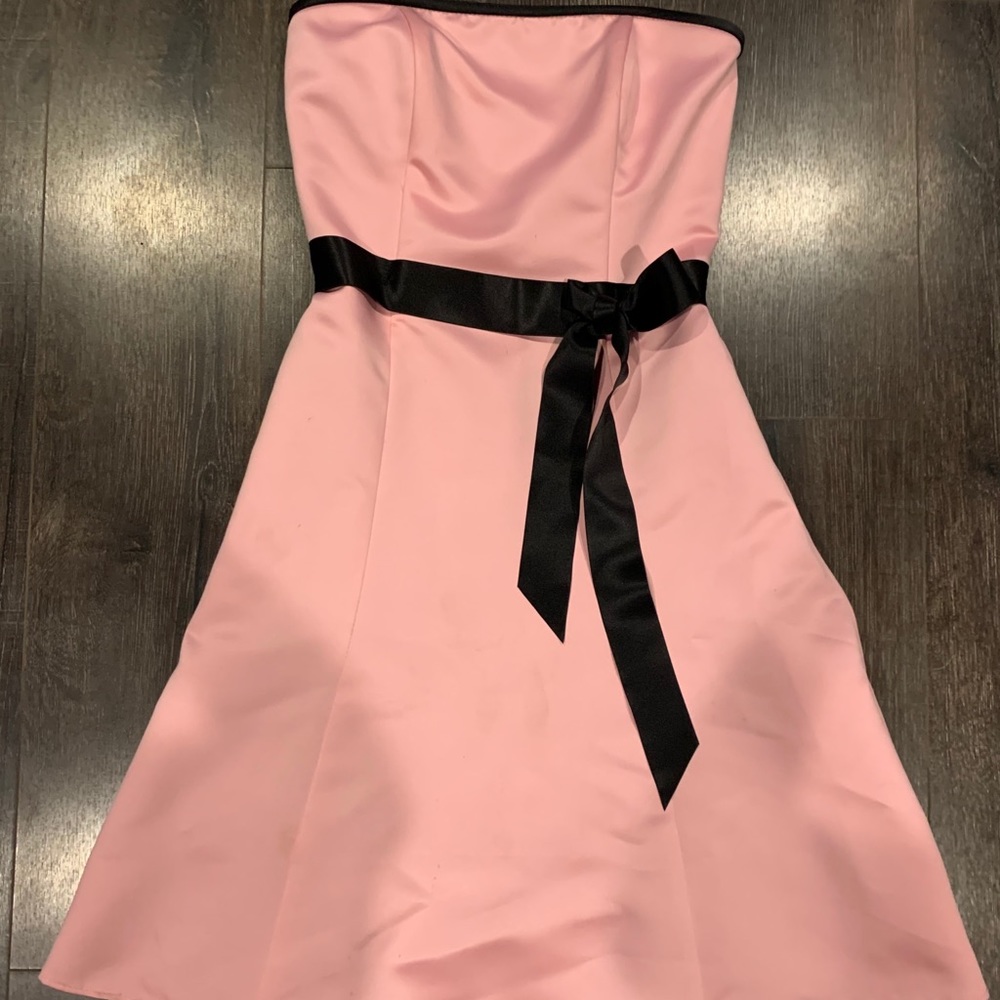 Strapless dress